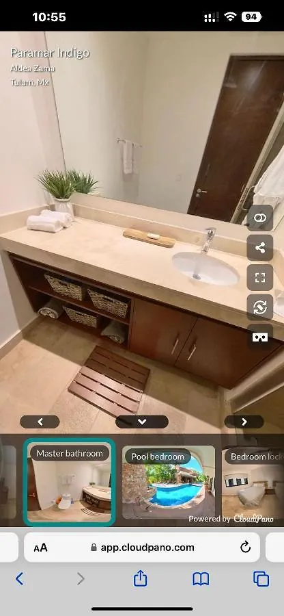 Luxury Aldea Zama 2Bed - 2Bat Apartment Private Terrace & Swim Up Tulum